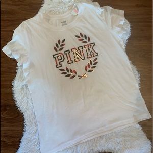 PINK Victoria's Secret Tops - VS PINK Logo Tee PINK Victoria's Secret Tops - VS PINK Logo Tee